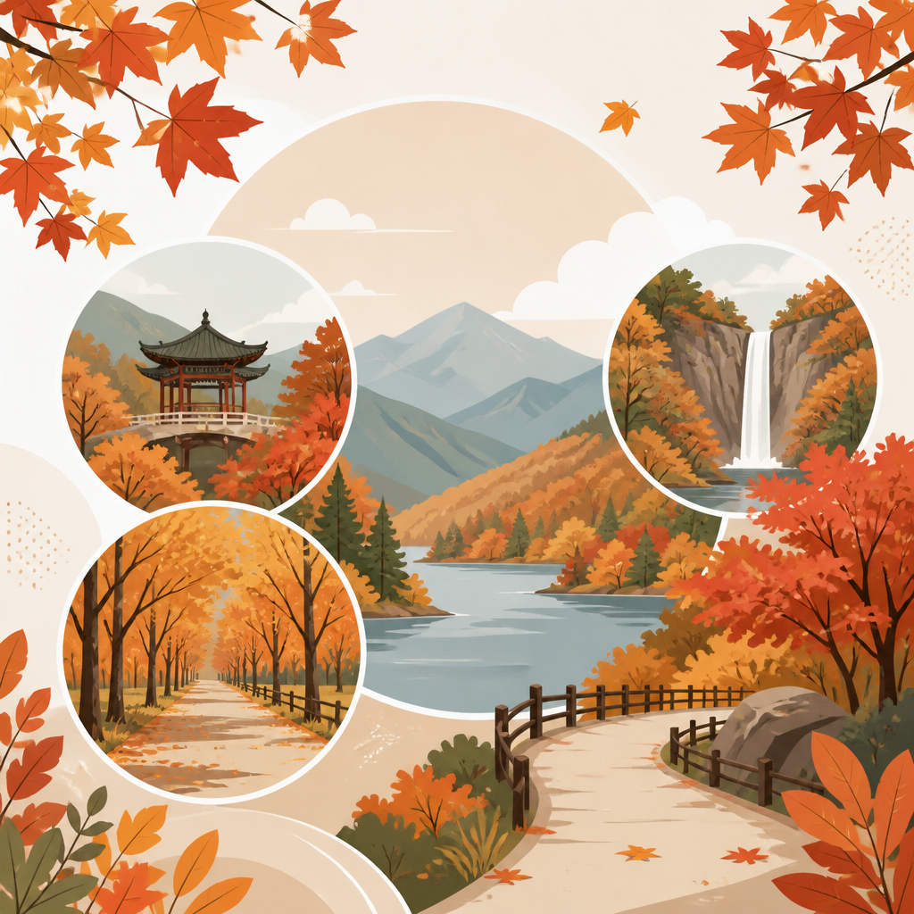 가을철 단풍 명소 여행 준비물 체크리스트