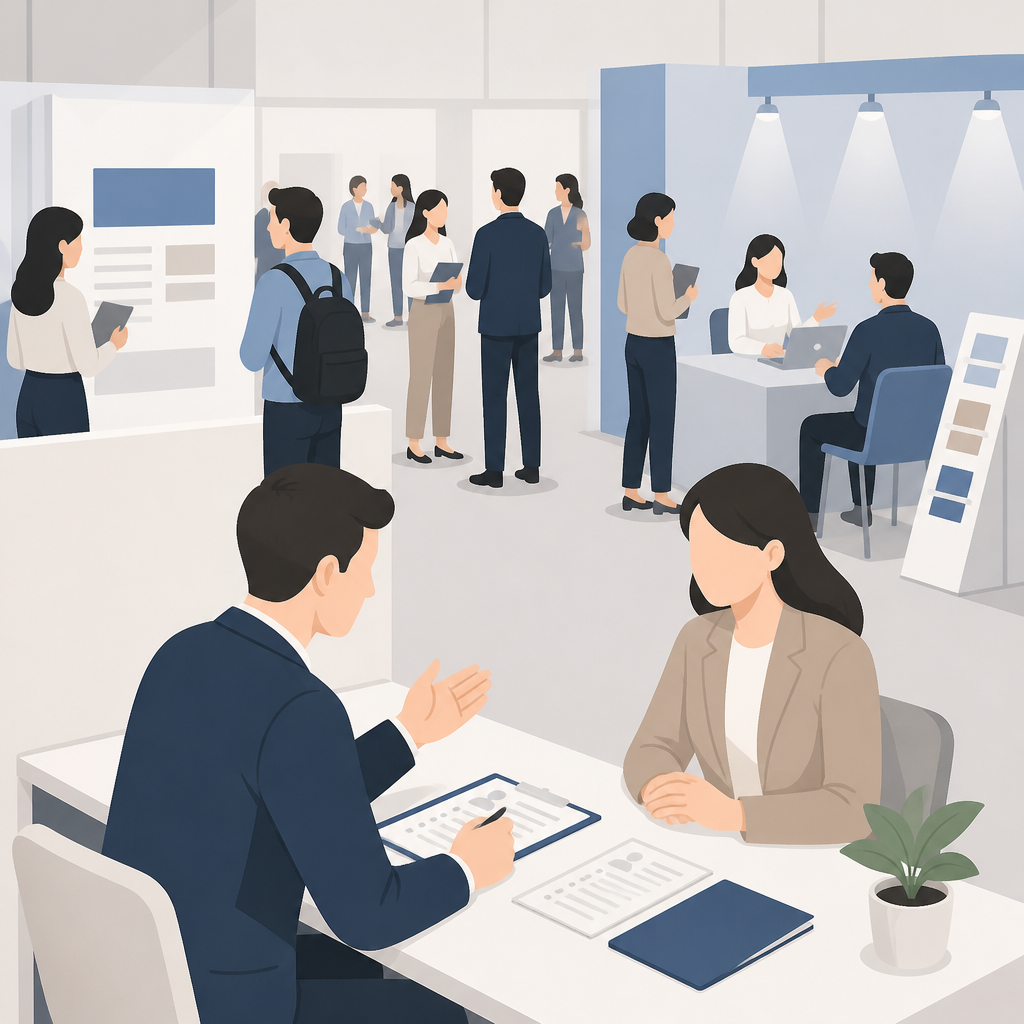 서산서 10월 7일 일자리 박람회 개최: 30개 기업 참여