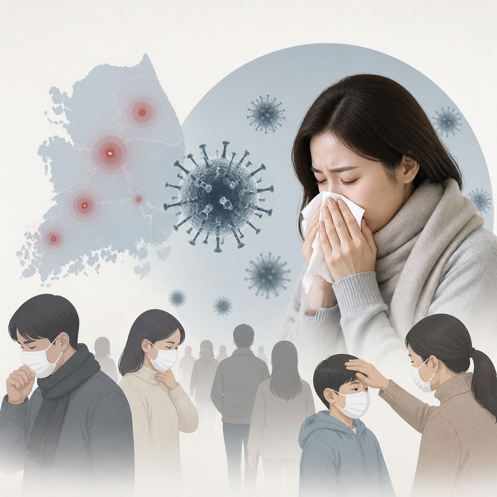 이른 독감 확산세 지속…의심환자 작년의 4.6배