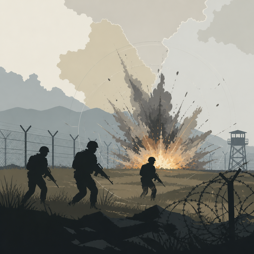 DMZ 수색 중 발생한 폭발 사고와 그 배경