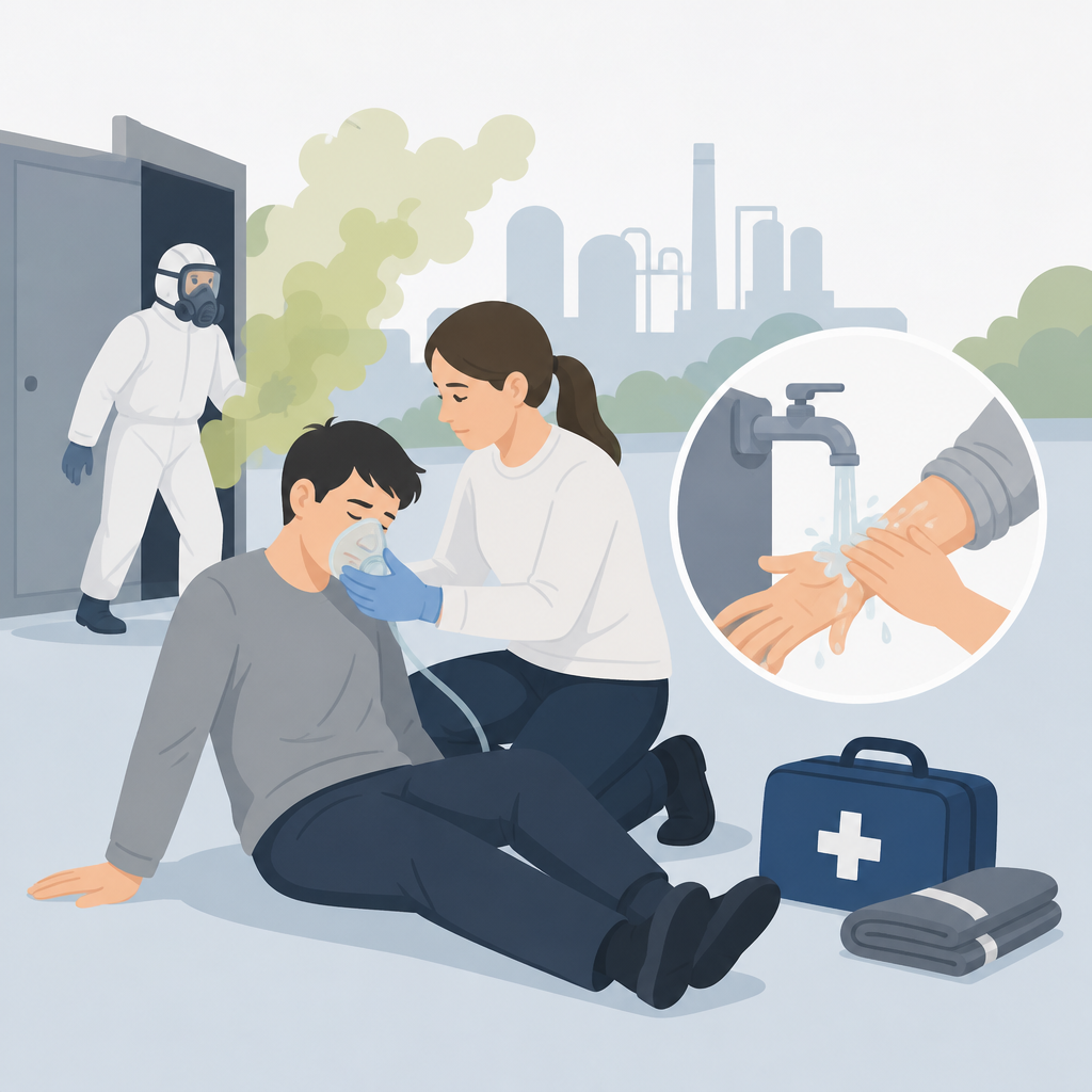 염소가스 흡입 응급조치 방법: 제주 5성급 호텔 사고 사례