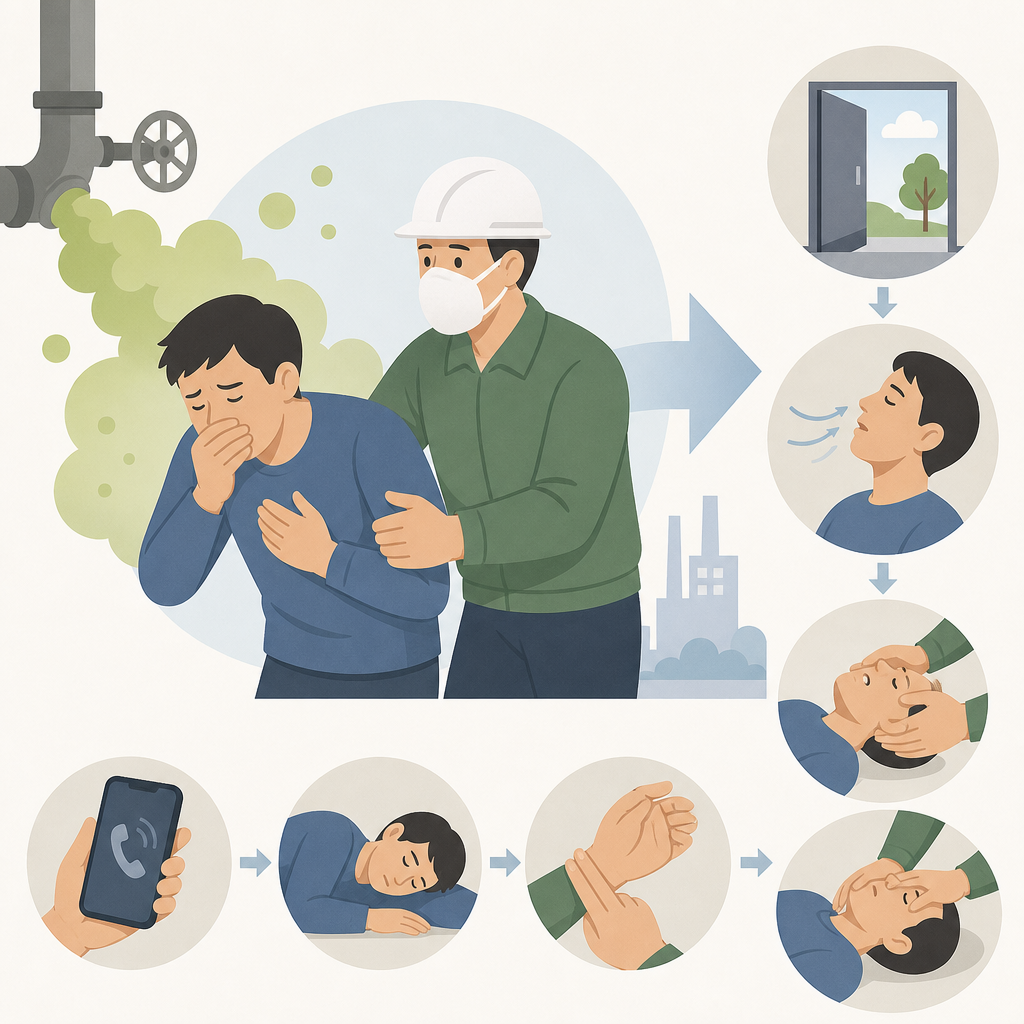 염소가스 흡입 응급조치 방법: 제주 5성급 호텔 사고 사례
