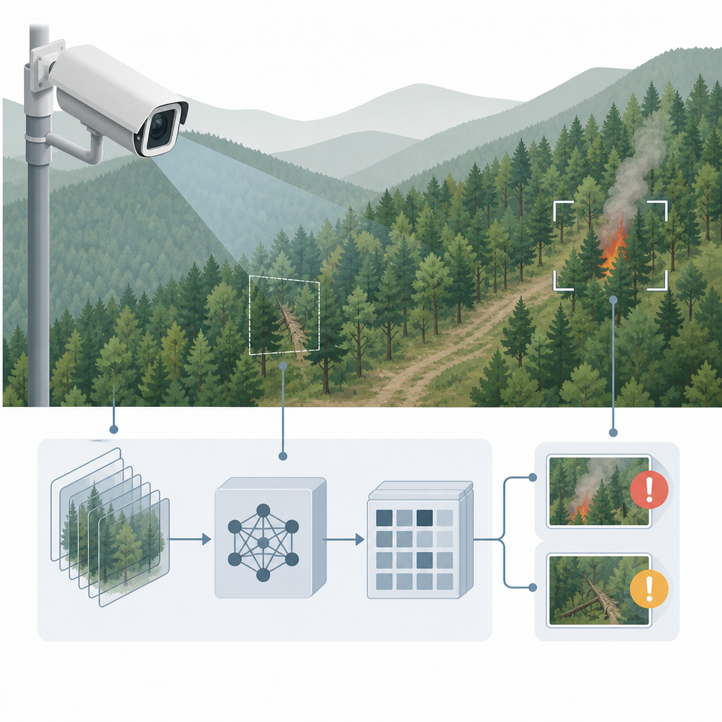 AI 영상분석 산림 안전관리 시스템: 구루이엔티의 혁신